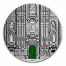 2026 Cook Islands 3 oz Silver Tiffany Art Portals: Milan & Prague