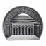 2026 Cook Islands 5 oz Silver Antique Jefferson Memorial