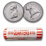 2026-D Declaration of Independence Quarter 40-Coin Roll BU