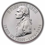 2026-D Declaration of Independence Washington Qtr BU