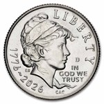 2026-D Emerging Liberty Dime 50-Coin Roll BU