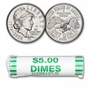 2026-D Emerging Liberty Dime 50-Coin Roll BU