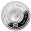 2026 Fiji 1 oz Silver Birthstones August: Peridot & Gladiolus