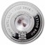 2026 Fiji 1 oz Silver Birthstones Series July: Ruby & Larkspur