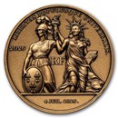 2026 France 1 oz Gold History of American Independence: Liberty