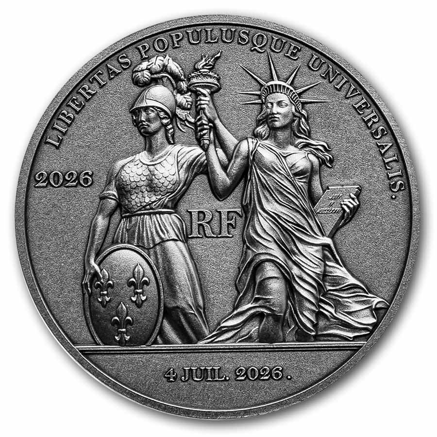 Buy 2026 France 2 oz Silver American Indep Liberty | APMEX