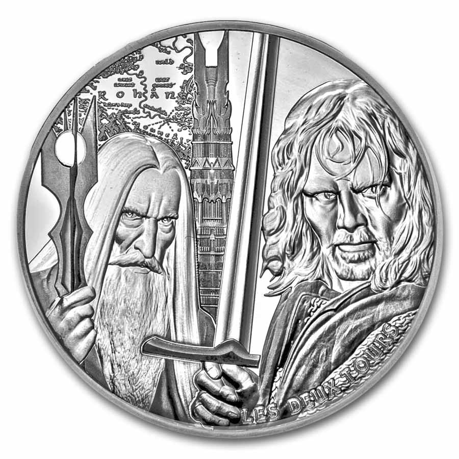 2026 France Silver €10 The Lord of the Rings; The Two Towers