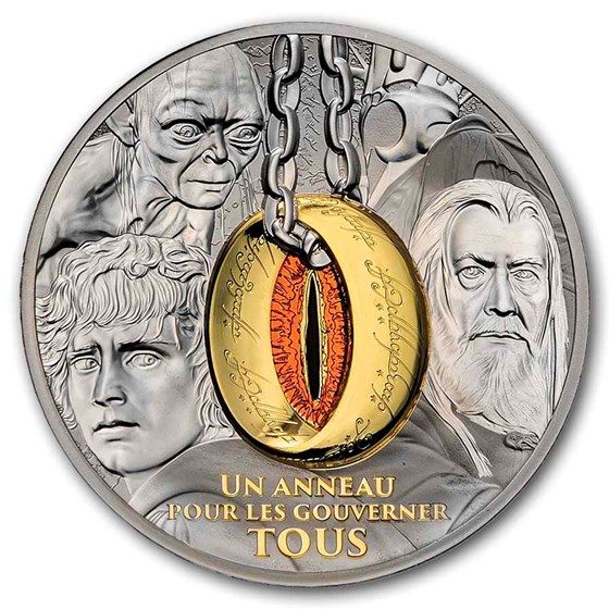 2026 France Silver €20 25th Anniversary The Lord of the Rings HR