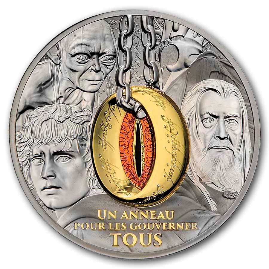 2026 France Silver €20 25th Anniversary The Lord of the Rings HR