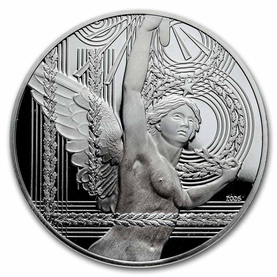 2026 France Silver €50 Trilogy of the Genie: The Genie of Liberty