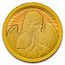 2026 Gabon 1/200 oz Gold Guardian Angel