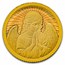 2026 Gabon 1/200 oz Gold Guardian Angel