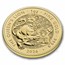 2026 GB 1 oz Gold The Royal Tudor Beasts Queen's Lion BU