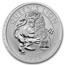 2026 GB 1 oz Silver Queen's Lion Prf & Reverse Frosted 2-Coin Set