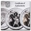 2026 Ghana 1 oz Silver Patron Saints St. Jude (Box/COA)