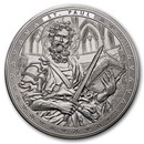 2026 Ghana 1 oz Silver Patron Saints St. Paul (Box/COA)