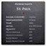 2026 Ghana 1 oz Silver Patron Saints St. Paul (Color)