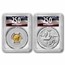 2026 Gold Mercury Coin & Silver Medal Set MS-70 PCGS (FDI, 250th)