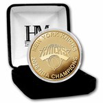 2026 Gold Plated Coin NBA Finals Champions New York Knicks