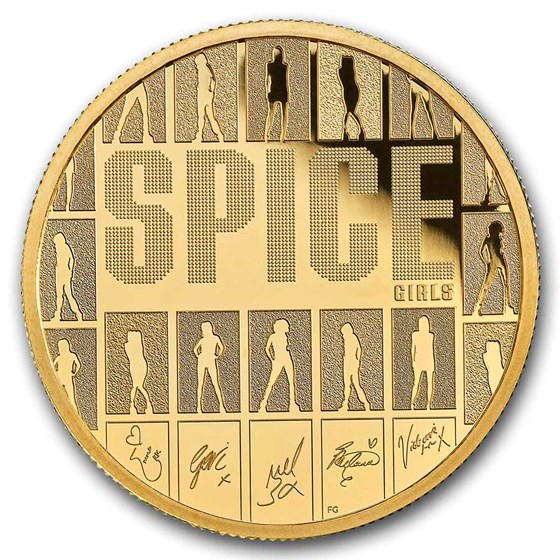 Buy 2026 GB 1 oz Gold £100 The Spice Girls Proof Coin | APMEX