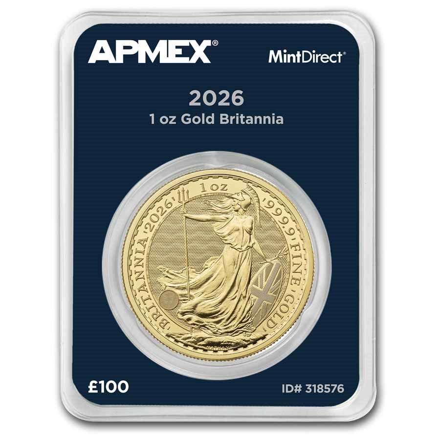 2026 Great Britain 1 oz Gold Britannia MintDirect® Single