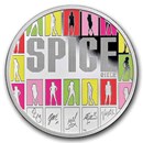 2026 Great Britain 1 oz Silver Color £2 Proof The Spice Girls