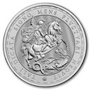 2026 Great Britain 1 oz Silver St. George and the Dragon BU