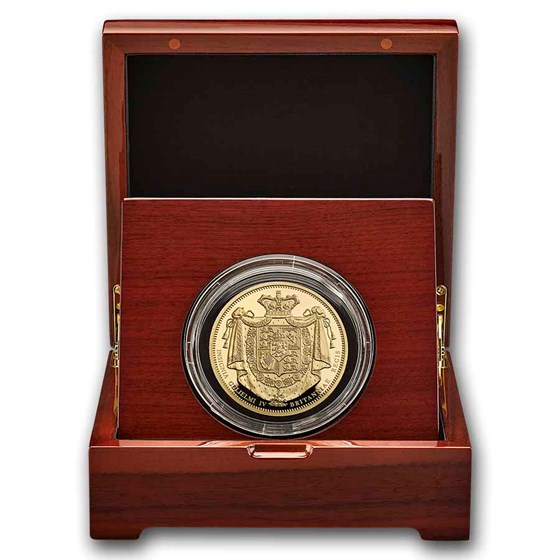 2026 Great Britain 5 oz Gold William IV Crown Great Engravers