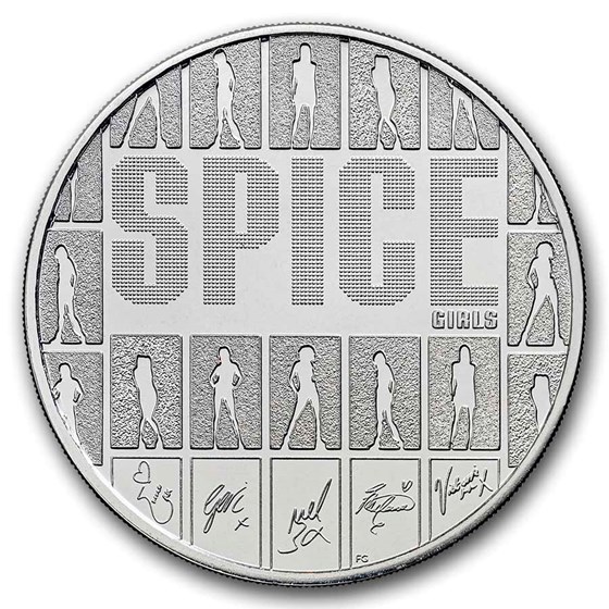 2026 Great Britain £5 The Spice Girls BU Coin