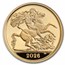 2026 Great Britain Gold Sovereign 3-Coin Proof Set (Yellow Gold)