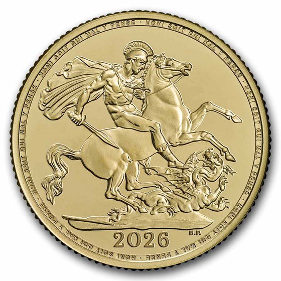 2026 Great Britain Gold Sovereign BU