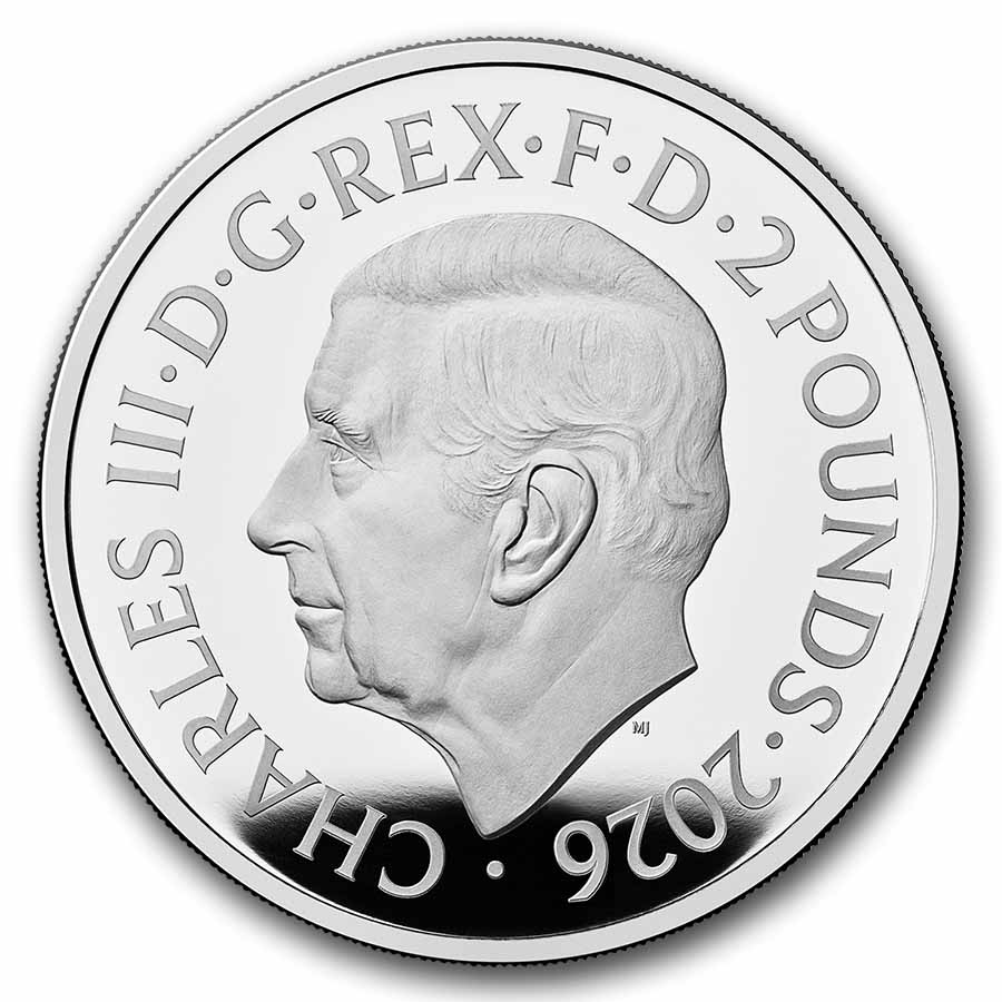 2026 Great Britain The Angel 1 oz Silver Prf Coin (w/ Box & COA