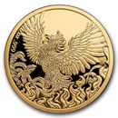 2026 Guinea 1/6 oz Gold and Osmium Phoenix Proof (w/ Box & COA)