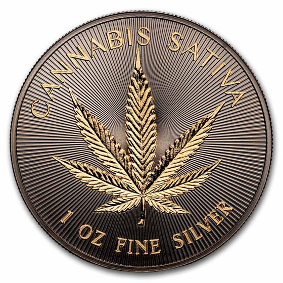 2026 Hemp United Crypto States 1 oz Silver (with Box)