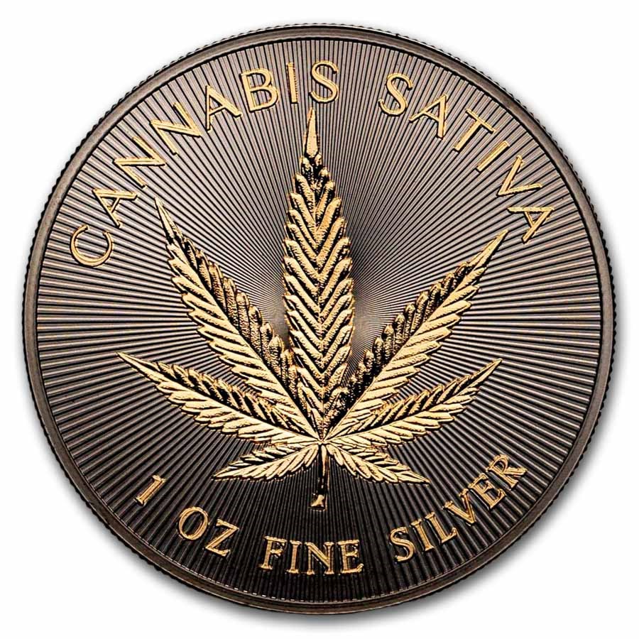 2026 Hemp United Crypto States 1 oz Silver (with Box)