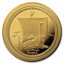 2026 Isle of Man 1/64 oz Gold Noble BU