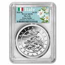 2026 Italy 1 oz Silver Flora & Fauna - The Lily MS-70 PCGS (FS)