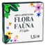2026 Italy 10 oz Silver Flora and Fauna BU - The Lily w/ Box
