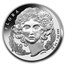 2026 Italy 10 oz Silver Flora and Fauna BU - The Lily w/ Box