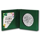 2026 Italy 10 oz Silver Flora and Fauna BU - The Lily w/ Box