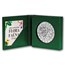 2026 Italy 10 oz Silver Flora and Fauna BU - The Lily w/ Box