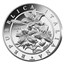 2026 Italy 10 oz Silver Flora and Fauna BU - The Lily w/ Box