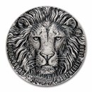 2026 Ivory Coast 10 oz Antique Silver Big Five Africa: Lion