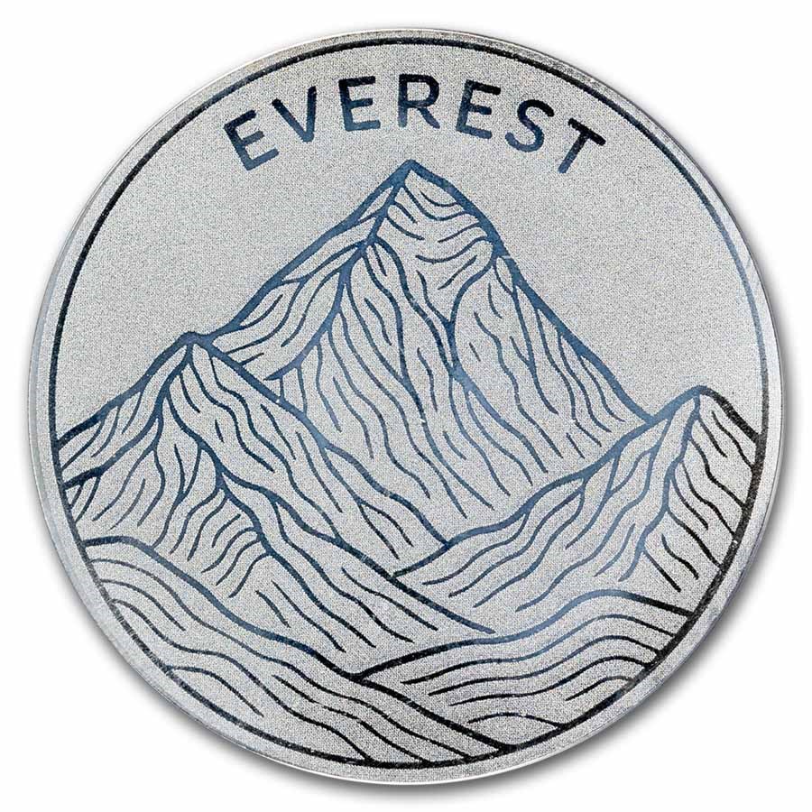 2026 Liberia 1/10 oz Silver Mount Everest