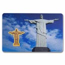 2026 Liberia 1/1000 oz Gold Christ the Redeemer Shaped Coin