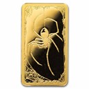 2026 Liberia 1/200 oz Gold Black Widow Spider Coin Bar