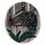 2026 Liberia 1 oz Silver Antique Jurassic Velociraptor