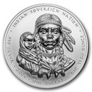 2026 Liberia 1 oz Silver Sacagawea Silver Dollar UHR