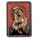 2026 Liberia 2 oz Silver Our Lady of the Gate of Dawn (Box & COA)