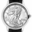 2026 Men's 1 oz Silver American Eagle Leather Watch